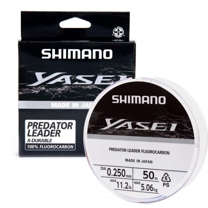 Леска SHIMANO YASEI PREDATOR FLUOCARBON — рыболовная леска, снасти и аксессуары | Алматы, Казахстан