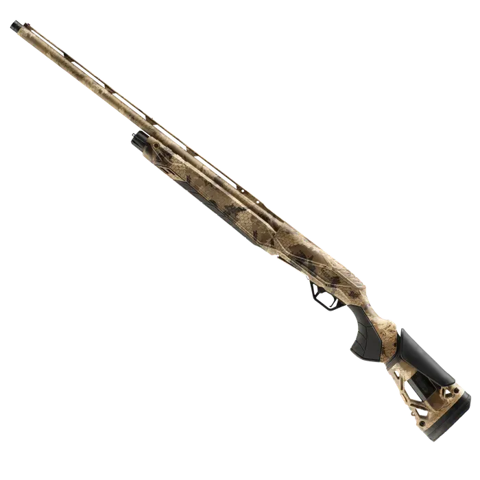 Гладкоствольное ружье BERETTA Moд. AX800 SUPREMA SYNTHETIC CAMO OPTIFADE MARSH KICK-OFF  (полуавтоматическое) калибра 12/89 — детальное фото