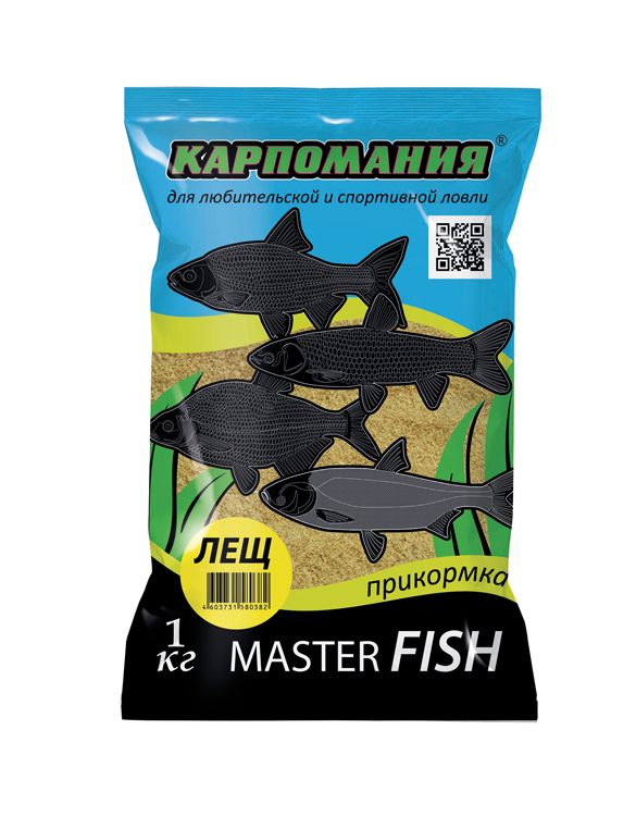 Прикормка КАРПОМАНИЯ MASTER FISH (лещ)(1кГ) — приманка, снасти и аксессуары для рыбалки | Алматы, Казахстан