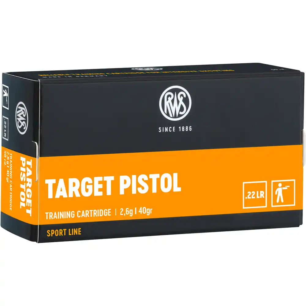 Купить Патрон для нарезного оружия RWS (.22 l.r.) Sport Target Pistol (40grs)(2,6г) в Алматы | Казахстан | Корган Центр