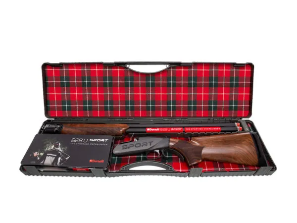 Гладкоствольное ружье BENELLI Мод. 828U SPORT WOOD P-BALANCING POWERBORE CRIO (двуствольное) калибра 12/76 — детальное фото