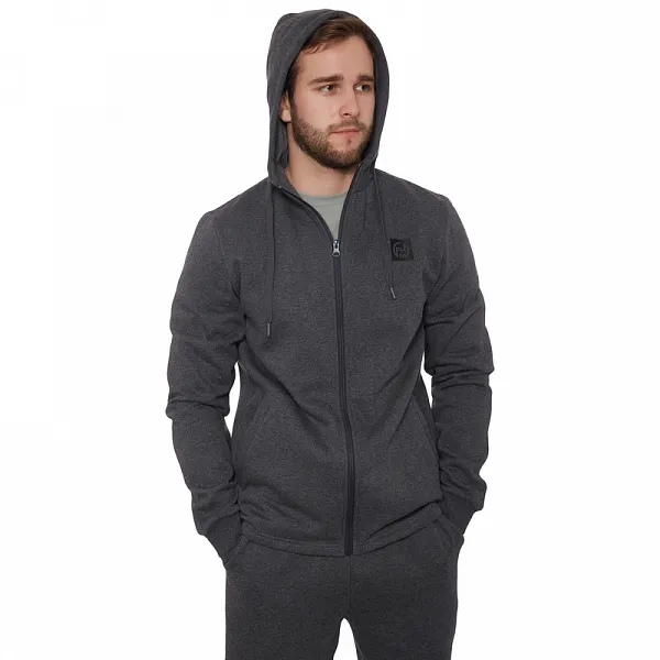 Худи FHM Wave zip (Темно-серый) — куртки, жилеты, маскировочные костюмы, одежда для рыбалки и охоты | KORGAN Казахстан