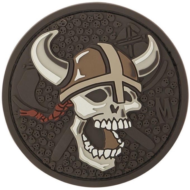 Патч (нашивка) MAXPEDITION Мод. VIKING SKULL - ARID — технические характеристики, материалы и назначение | KORGAN