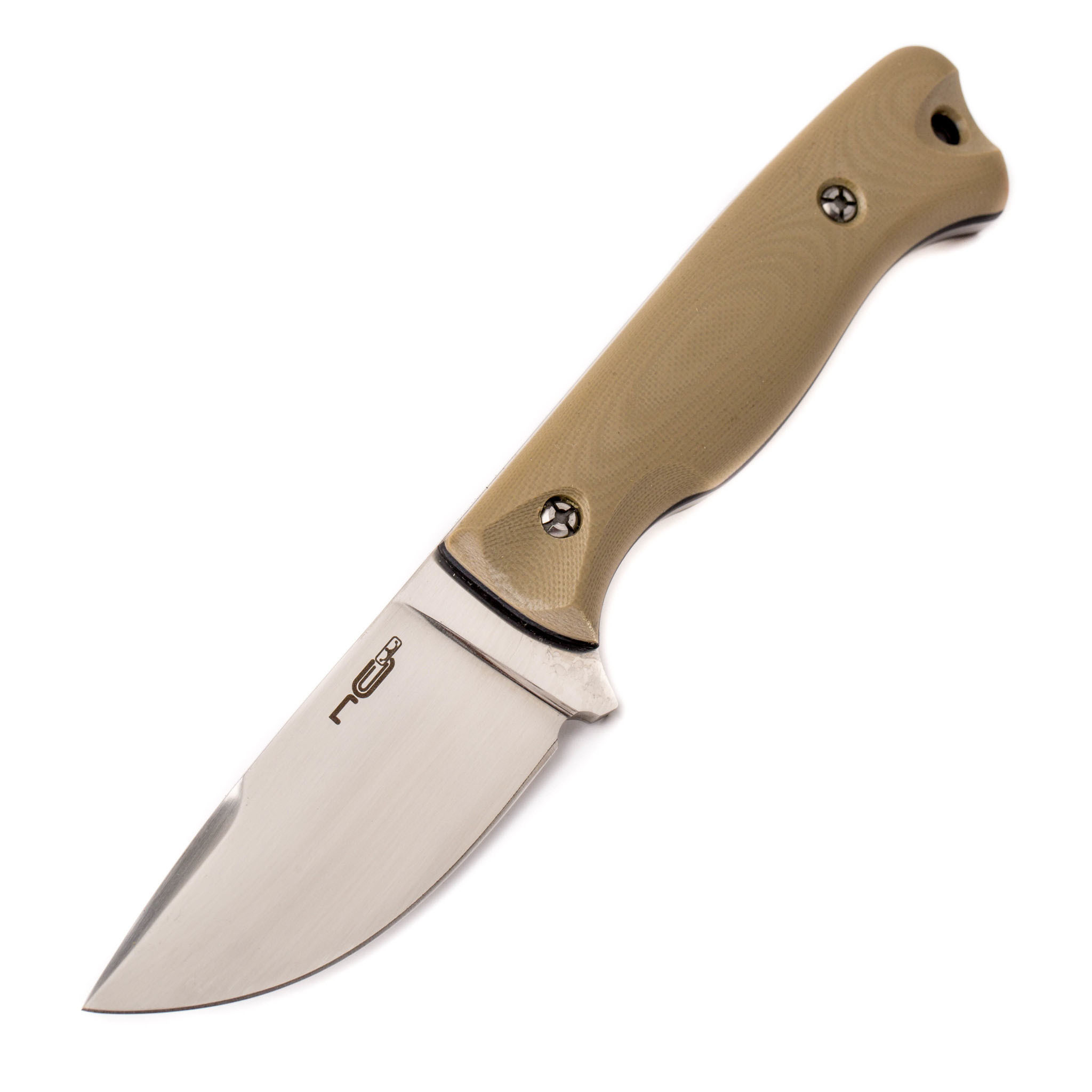 Нож "Fang" tan, satin G10 | Купить нож в Алматы | Корган Центр