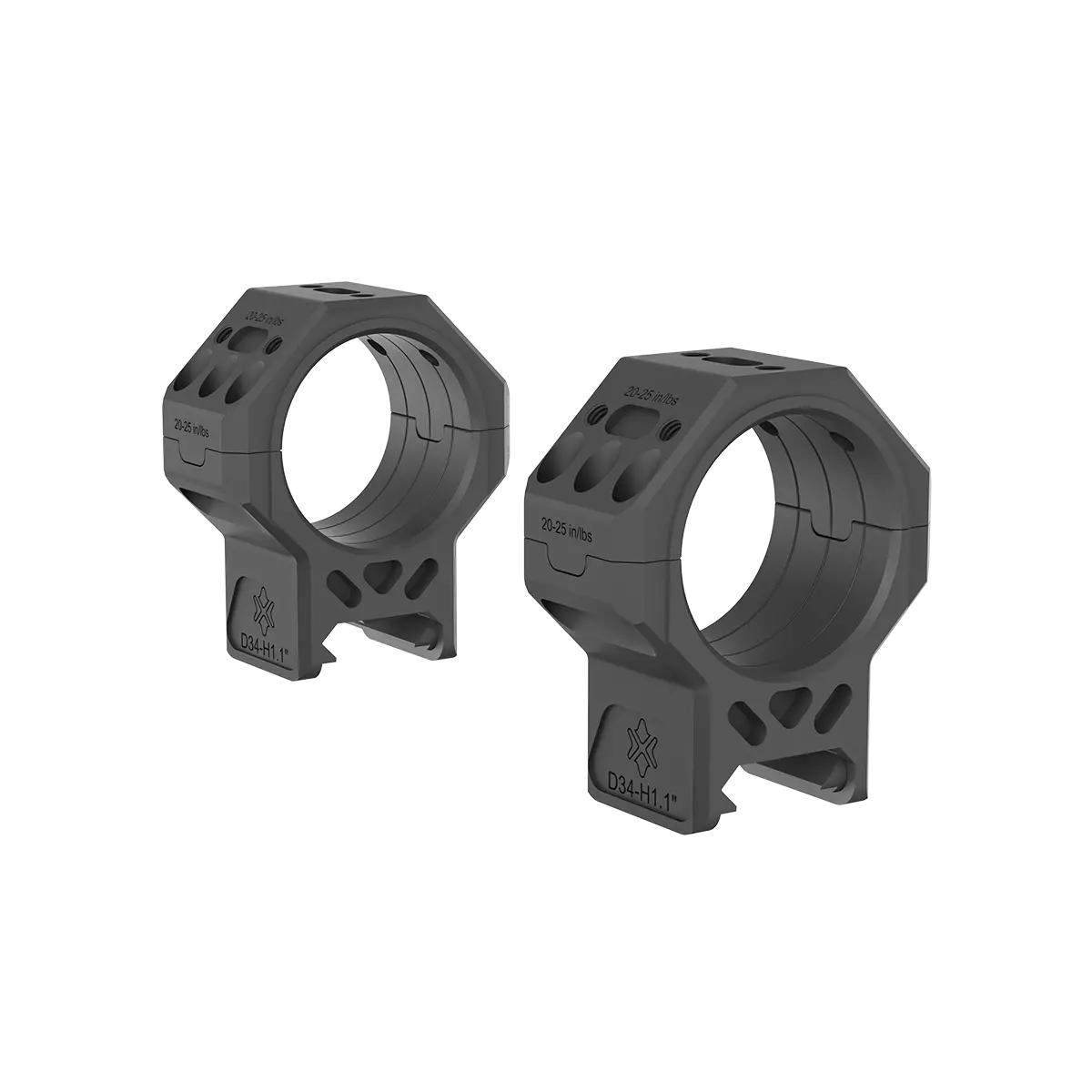 Кольца (2шт) для оптики VECTOR OPTICS Moд. X-MOD Алматы, Қазақстандағы оптикаға арналған