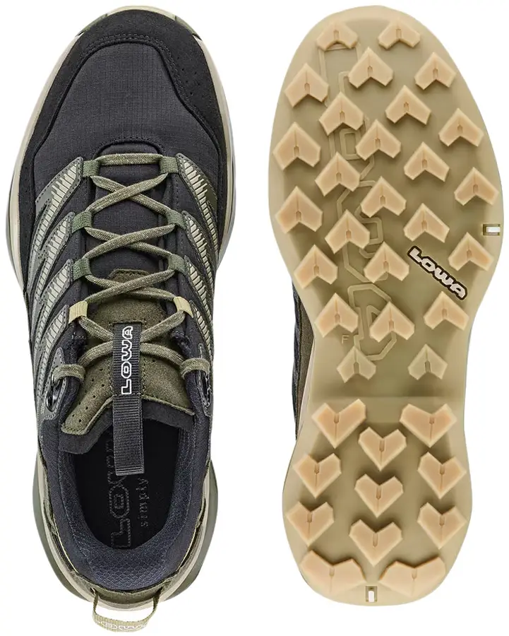 Кроссовки MADDOX PRO GTX LO black/olive LOWA — обувь, стельки и уход за обувью | KORGAN.KZ