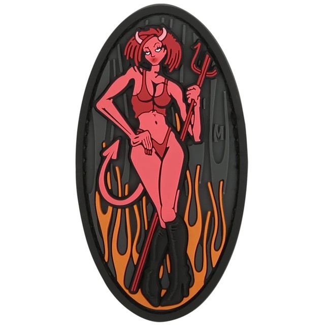 Патч (нашивка) MAXPEDITION Мод. DEVIL GIRL - SWAT — технические характеристики, материалы и назначение | KORGAN