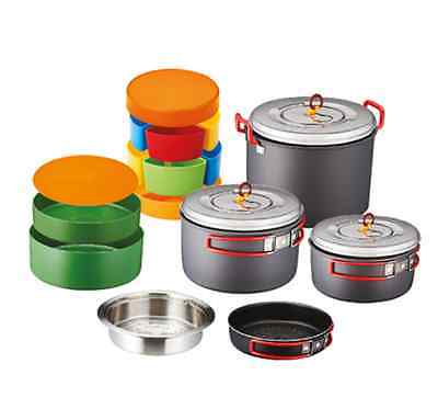 Набор посуды KOVEA (14 предметов) Мод. SYSTEM COOKWARE — туристические аксессуары и снаряжение для кемпинга в Алматы, Казахстан