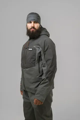Куртка забродная Remington  Fishing  Rivers Black/Grey — куртки, жилеты, маскировочные костюмы, одежда для рыбалки и охоты | KORGAN Казахстан