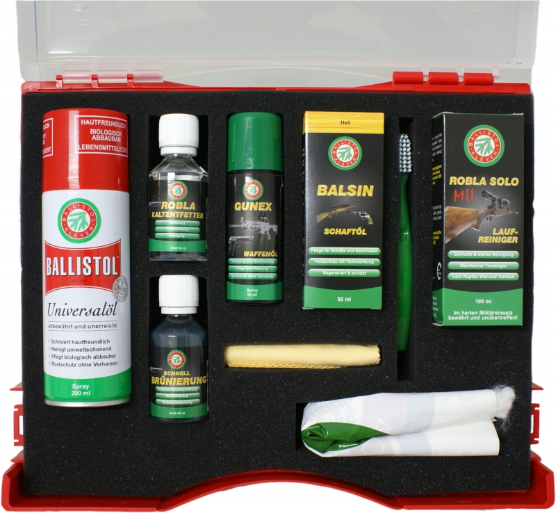 Набор для чистки оружия BALLISTOL SET GUN CARE для ухода за оружием в Алматы, Казахстан