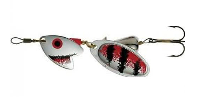 Блесна MEPPS TROUT TANDEM (silver/red - black) — купить Вертушки в Алматы | KORGAN