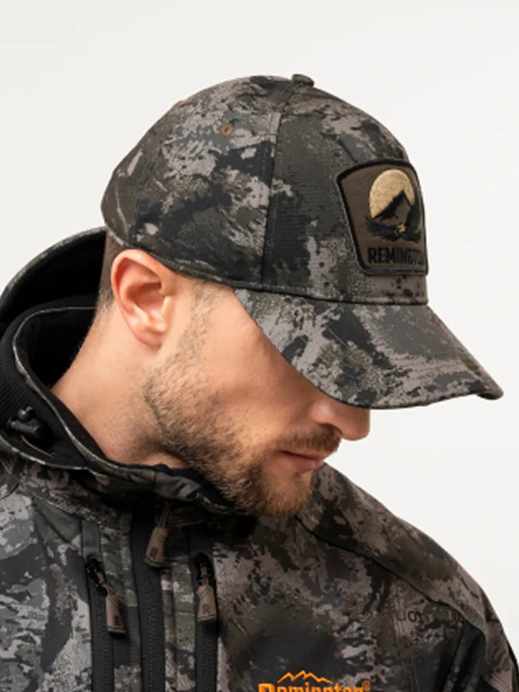 Кепка Remington Baseball Cap Black Camo one size — головной убор для рыбалки, охоты и туризма | KORGAN.KZ