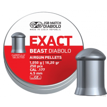 Пульки JSB Мод. DIABOLO EXACT BEAST купить в Алматы | Магазин Корган Центр