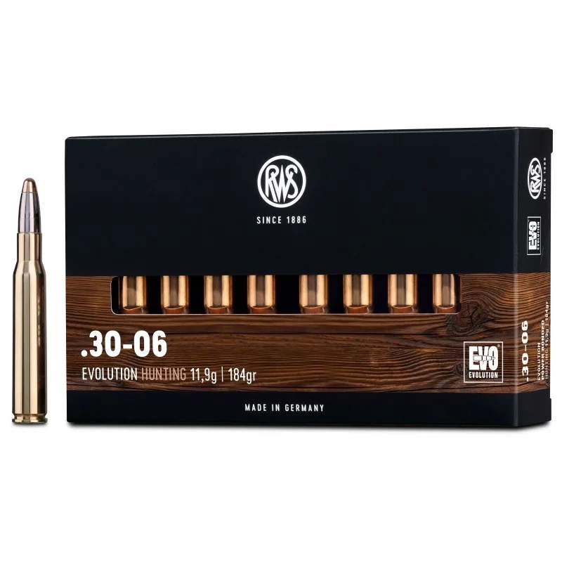 Купить Патрон для нарезного оружия RWS (.30-06 Sprg.) EVO (184grs)(11,9г) в Алматы | Казахстан | Корган Центр