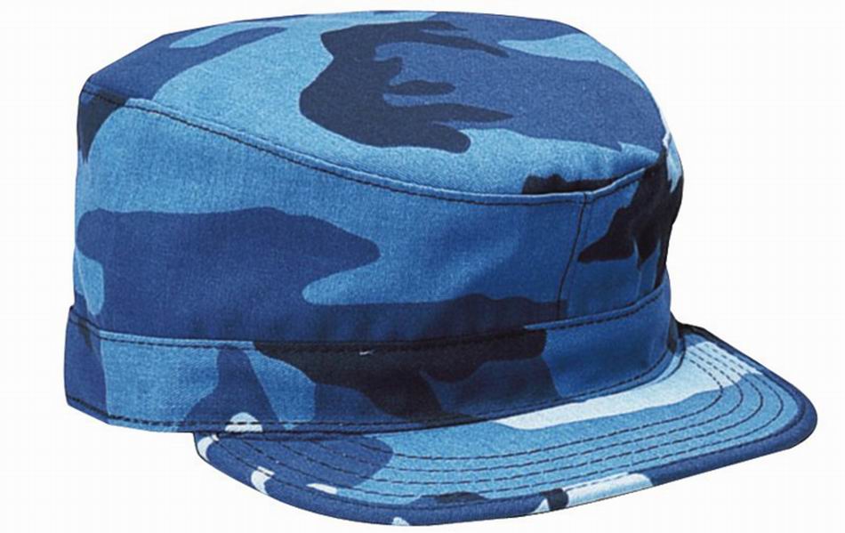 Кепка ROTHCO Мод. MILITARY FATIGUE (Sky Blue Camo) — головной убор для рыбалки, охоты и туризма | KORGAN.KZ