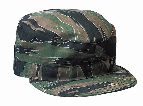 Кепка ROTHCO Мод. MILITARY FATIGUE (Tiger Stripe Camo) — головной убор для рыбалки, охоты и туризма | KORGAN.KZ
