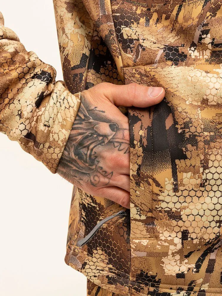 Толстовка Remington Polar Dream FIT Yellow Waterfowl Honeycombs — одежда для охоты, рыбалки, туризма и города | KORGAN.KZ