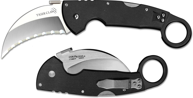 Купить Складной нож COLD STEEL Мод. TIGER CLAW в Алматы — магазин Korgan Center | Казахстан | Доставка во все регионы