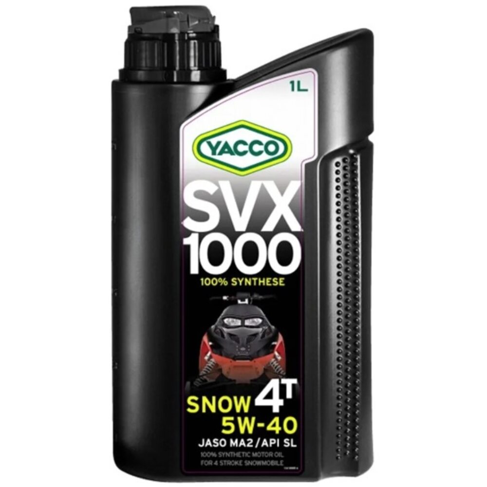 Масло моторное YACCO Мод. SVX 1000 SNOW 4T 5W-40 - API SL — рыболовные и охотничьи товары в Алматы | KORGAN.KZ