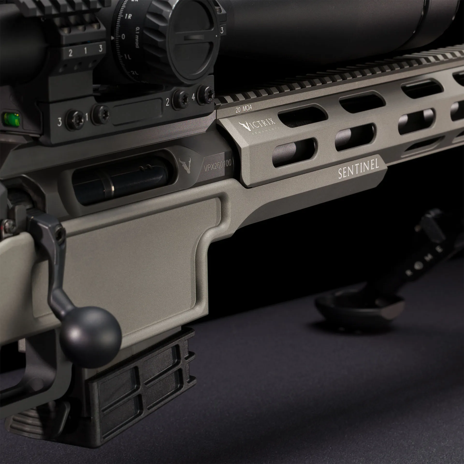 Нарезной карабин VICTRIX Мод. SENTINEL FIELD GREY 6,5 Creedmoor — детальное фото