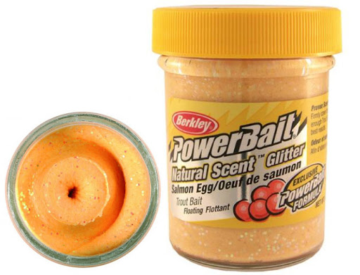 Паста BERKLEY POWERBAIT NATURAL GLITTER TROUT BAIT — приманка, снасти и аксессуары для рыбалки | Алматы, Казахстан
