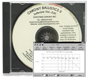 Программное обеспечение SHOOTING CHRONY Мод. CHRONY BALLISTICS II для снаряжения патронов в Алматы, Казахстан