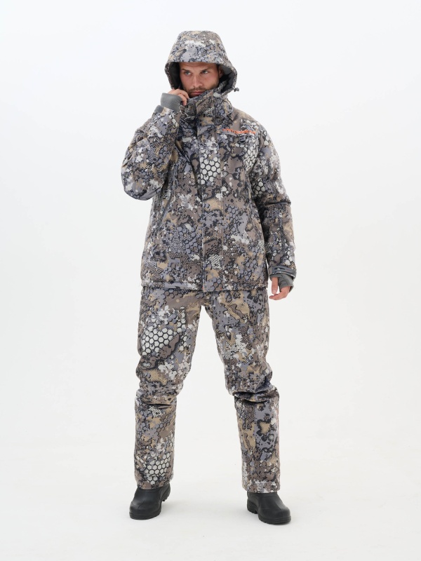Костюм зимний  TRITON "Triton Pro -45°C" (тк.вельбоа)(Mountain Line) — куртки, жилеты, маскировочные костюмы, одежда для рыбалки и охоты | KORGAN Казахстан