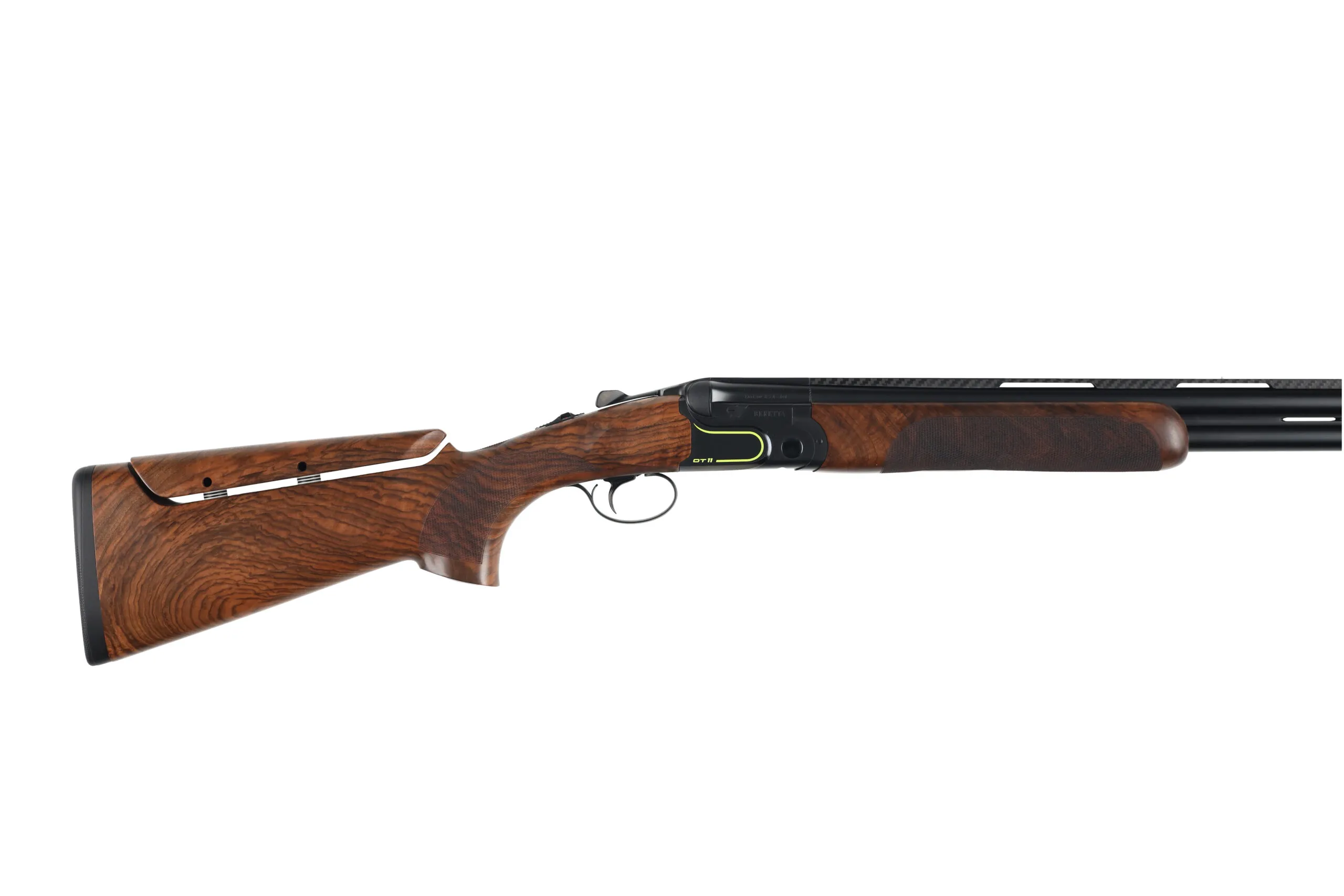 Гладкоствольное ружье BERETTA Мод. DT11 SPORTING BLACK DLC  (двуствольное) калибра 12/76 — детальное фото