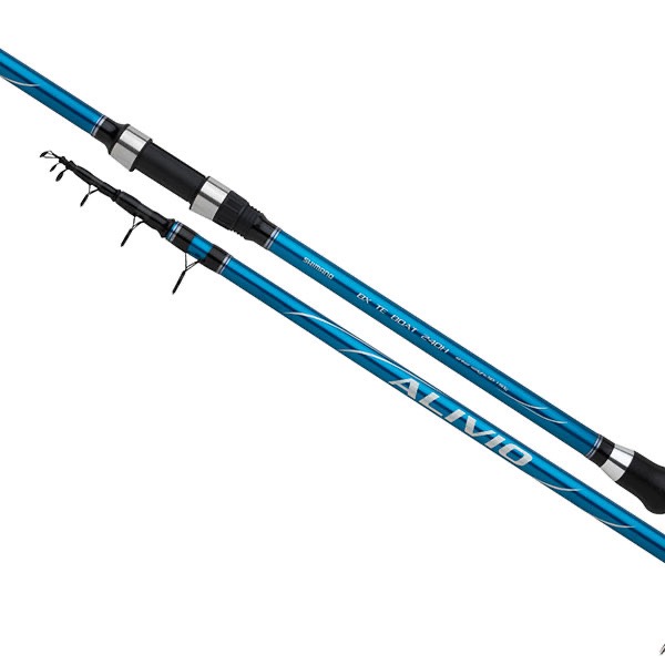 Удилище телескопическое SHIMANO ALIVIO BX TELE BOAT 24H — штекерное удилище для профессиональной рыбалки | Алматы, Казахстан
