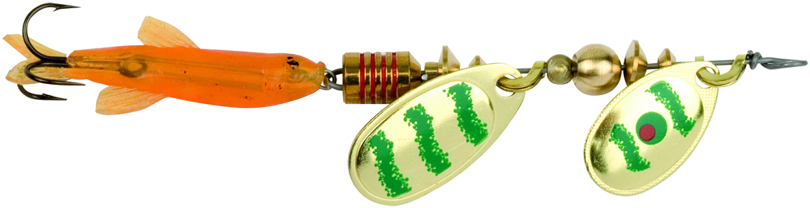 Блесна MEPPS PERCH TANDEM (gold/green) — купить Вертушки в Алматы | KORGAN
