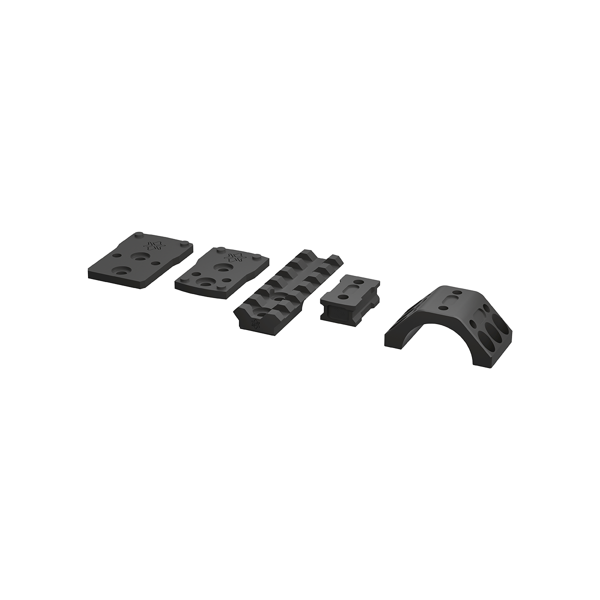 Комплект адаптеров VECTOR OPTICS для полуколец Moд. X-ACCU Алматы, Қазақстандағы оптикаға арналған