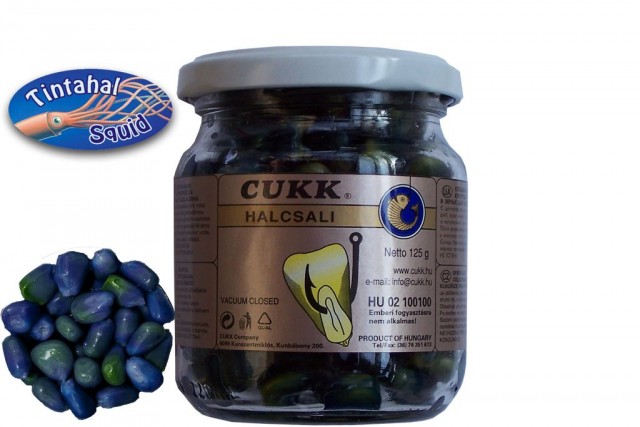 Кукуруза CUKK DELIKATES EXTRA (аромат кальмара-синяя)(220мл.-125г.) — приманка, снасти и аксессуары для рыбалки | Алматы, Казахстан