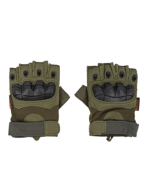 Перчатки Remington Tactical Gloves Half Finger Gloves Army Green — технические характеристики, материалы и назначение | KORGAN