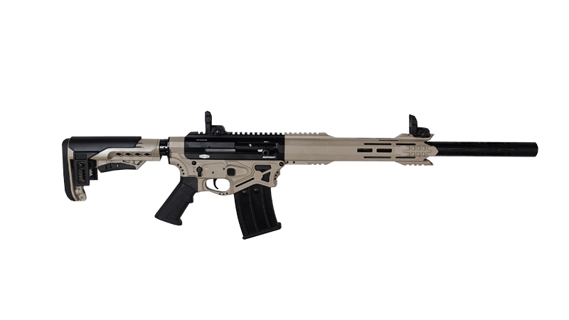 Гладкоствольное ружье REC ARMS Moд. KOMBAT FR12 M1 CERAKOTE DESERT SAND  (полуавтоматическое) калибра 12/76 — детальное фото