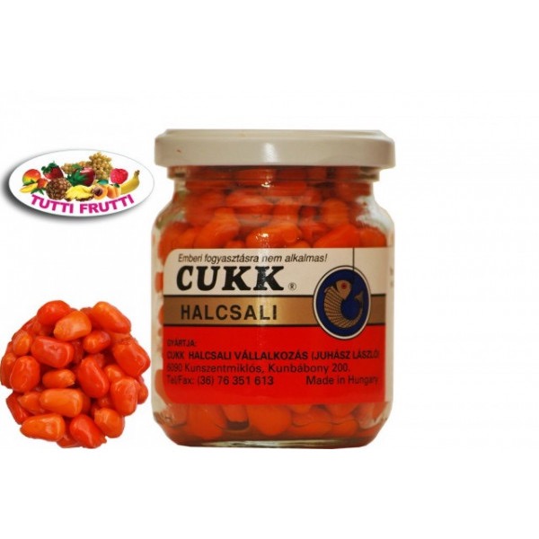 Кукуруза CUKK DELIKATES EXTRA (аромат специальный-оранжевая)(220мл.-125г.) — приманка, снасти и аксессуары для рыбалки | Алматы, Казахстан