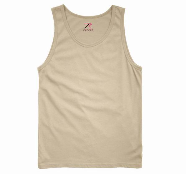 Майка ROTHCO Мод. TANK TOP (100% cotton)(Desert Sand) — одежда для охоты, рыбалки, туризма и города | KORGAN.KZ