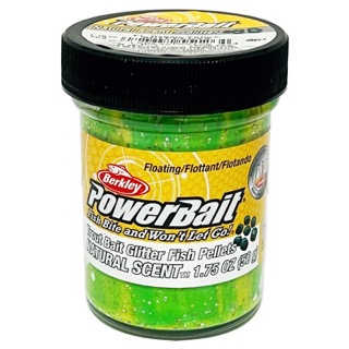 Паста BERKLEY POWERBAIT NATURAL GLITTER TROUT BAIT — приманка, снасти и аксессуары для рыбалки | Алматы, Казахстан