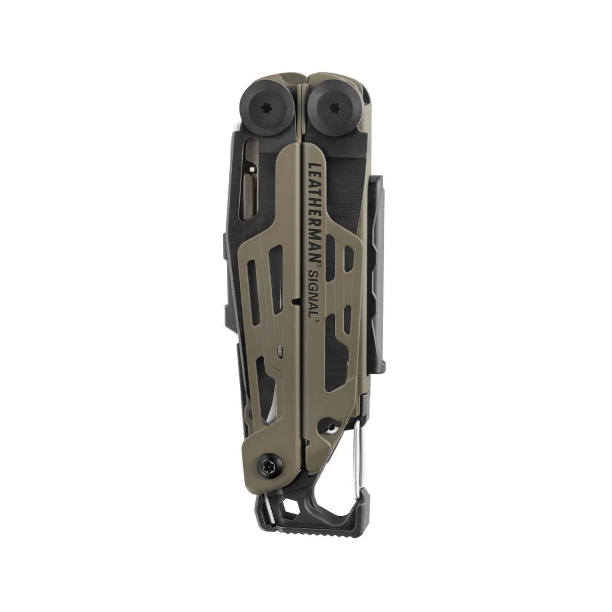 Мультиинструмент LEATHERMAN Мод. SIGNAL BLACK COYOTE TAN для охоты и туризма в Алматы, Казахстан