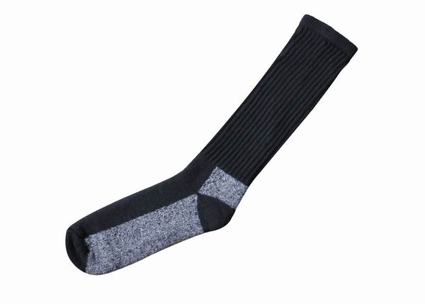 Носки ROTHCO Мод. MERINO WOOL CHUKKA BOOT (Black/Grey) — технические характеристики, материалы и назначение | KORGAN