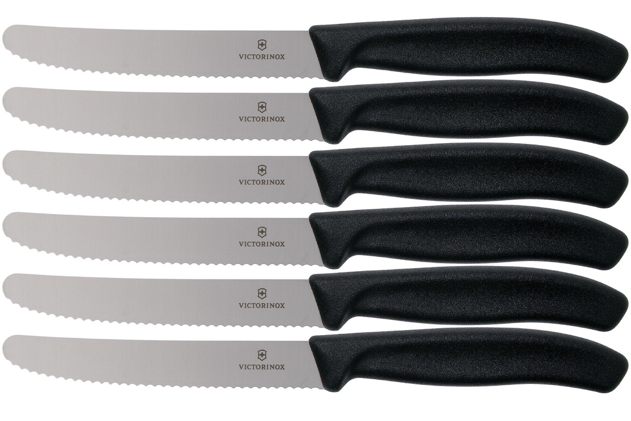 Набор кухонных ножей VICTORINOX Мод. SWISS CLASSIC TOMATO AND TABLE SERRATED для кухни в Алматы, Казахстан