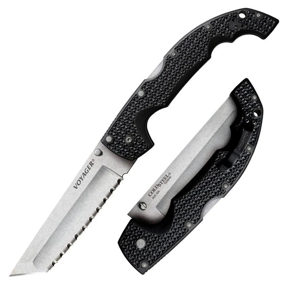 Складной нож COLD STEEL Мод. VOYAGER X-LARGE TANTO в Алматы — магазин Korgan Center | Казахстан
