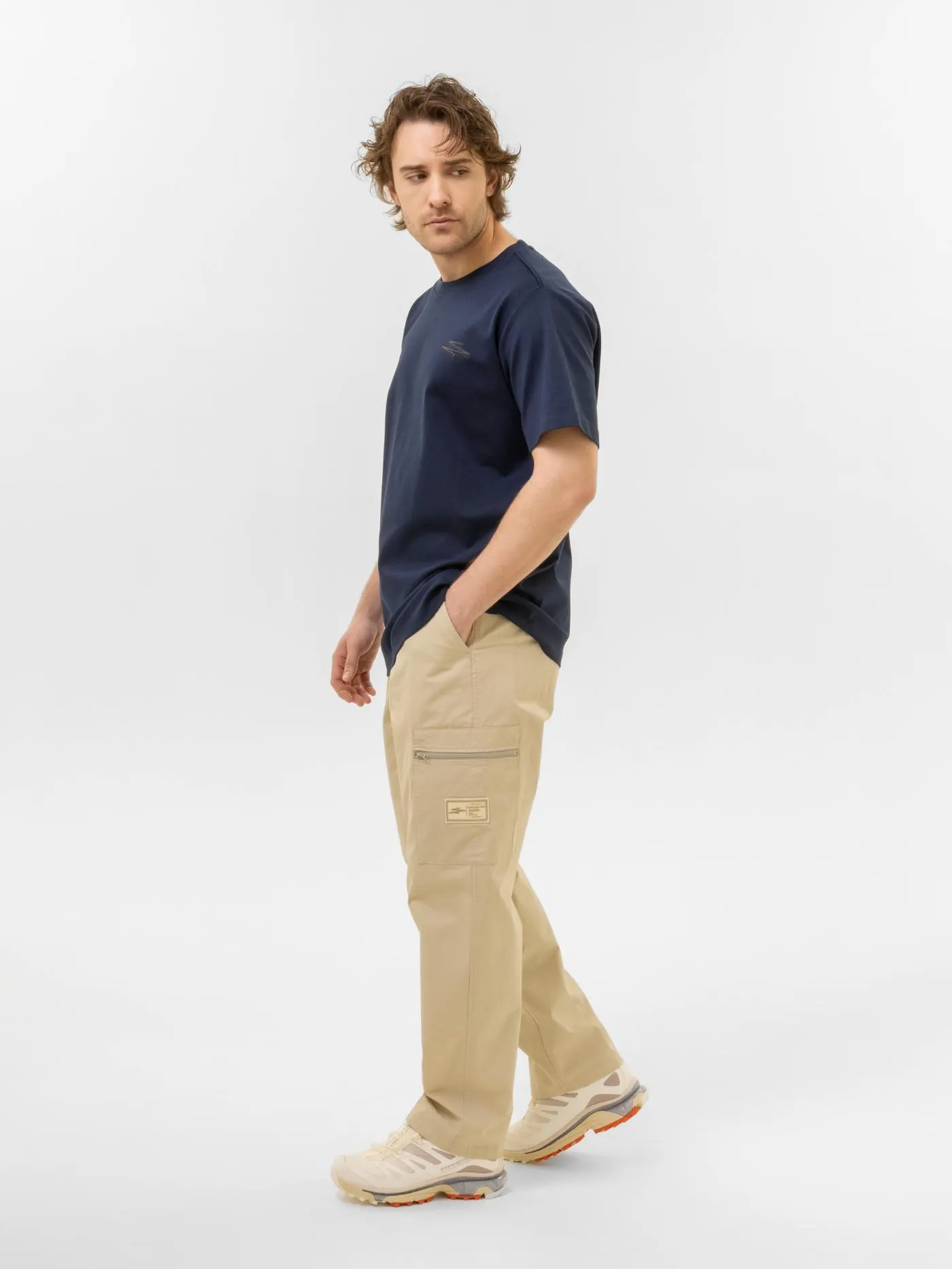 Футболка мужская Remington Casual Logo Dark Blue — одежда для охоты, рыбалки, туризма и города | KORGAN.KZ
