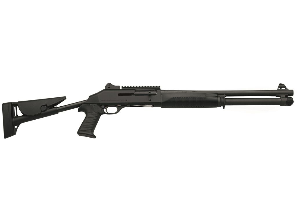 Гладкоствольное ружье BENELLI Moд. M4 BLACK TELESCOPIC (полуавтоматическое) калибра 12/76 — детальное фото