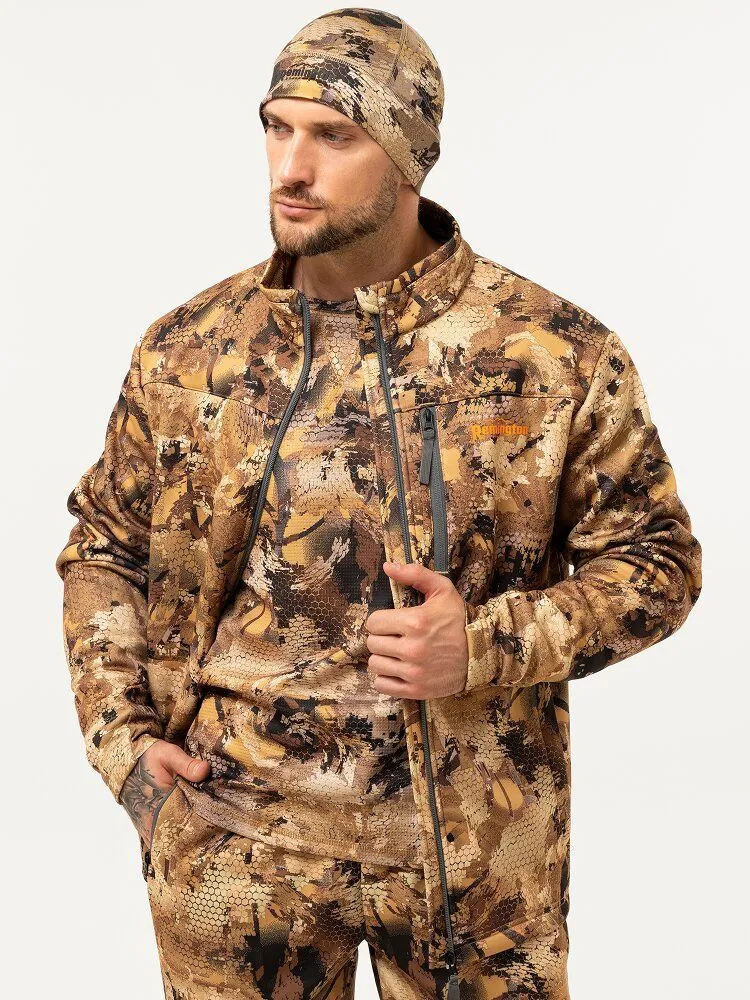 Толстовка Remington Polar Dream FIT Yellow Waterfowl Honeycombs — одежда для охоты, рыбалки, туризма и города | KORGAN.KZ