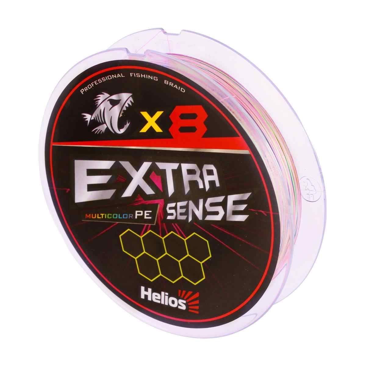 Шнур HELIOS Мод. EXTRASENSE X8 PE MULTICOLOR — рыболовная леска, снасти и аксессуары | Алматы, Казахстан