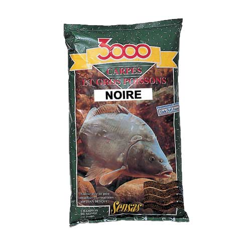 Прикормка SENSAS Мод. 3000 CARP NOIRE — приманка, снасти и аксессуары для рыбалки | Алматы, Казахстан