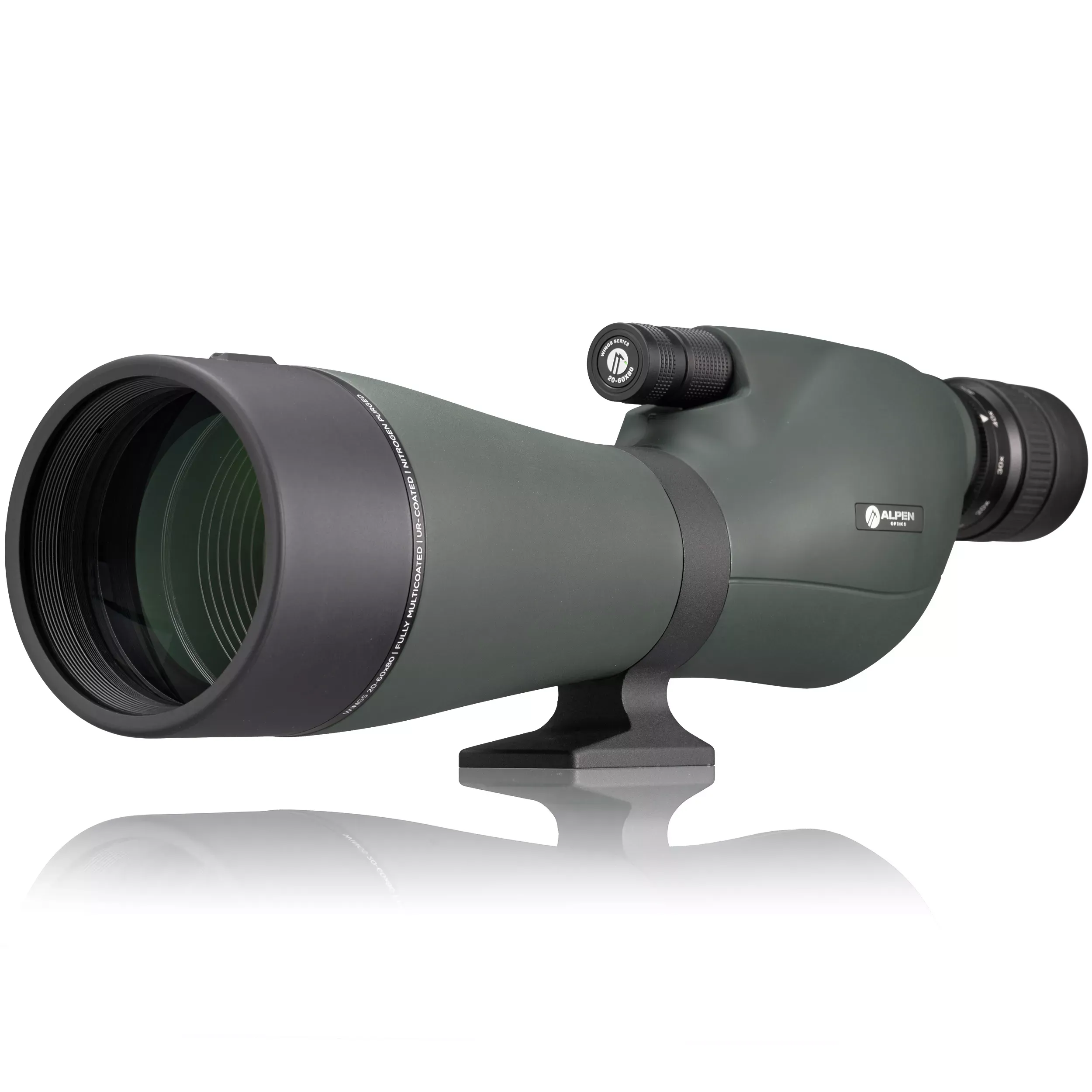 Зрительная труба ALPEN OPTICS Мод. WINGS 20-60X80 STRAIGHT для охоты и туризма в Алматы, Казахстан