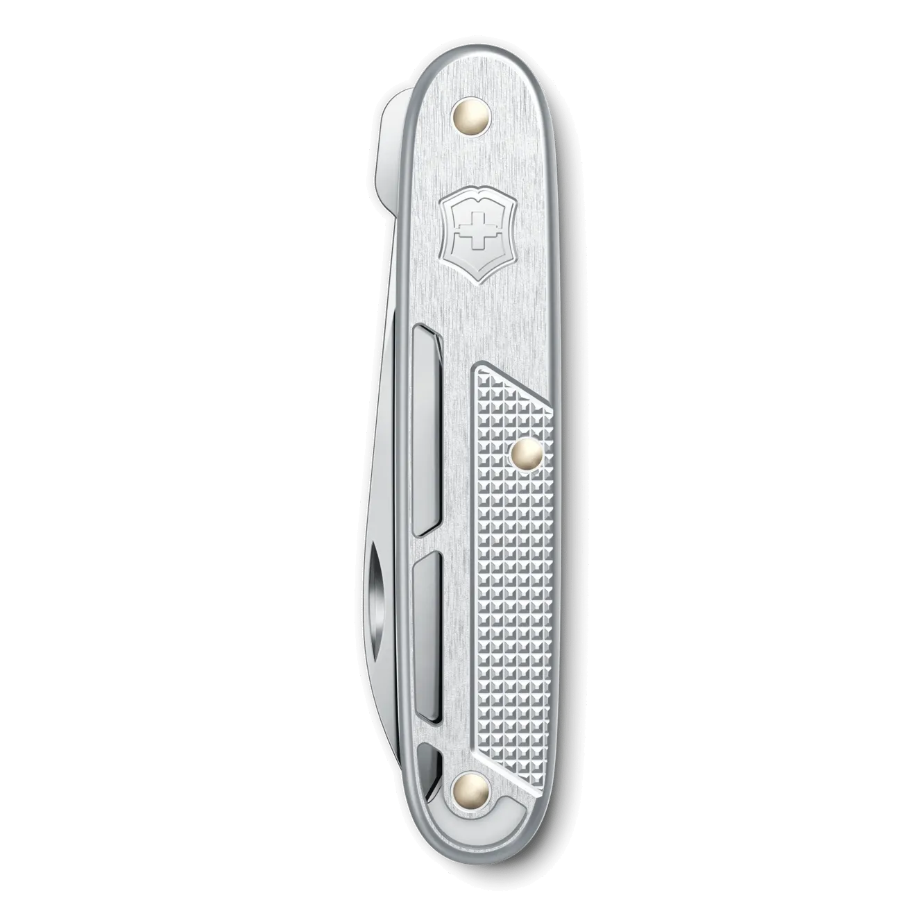 Купить Складной нож VICTORINOX Мод. ONEFOLD ALOX SILVER в Алматы — магазин Korgan Center | Казахстан | Доставка во все регионы