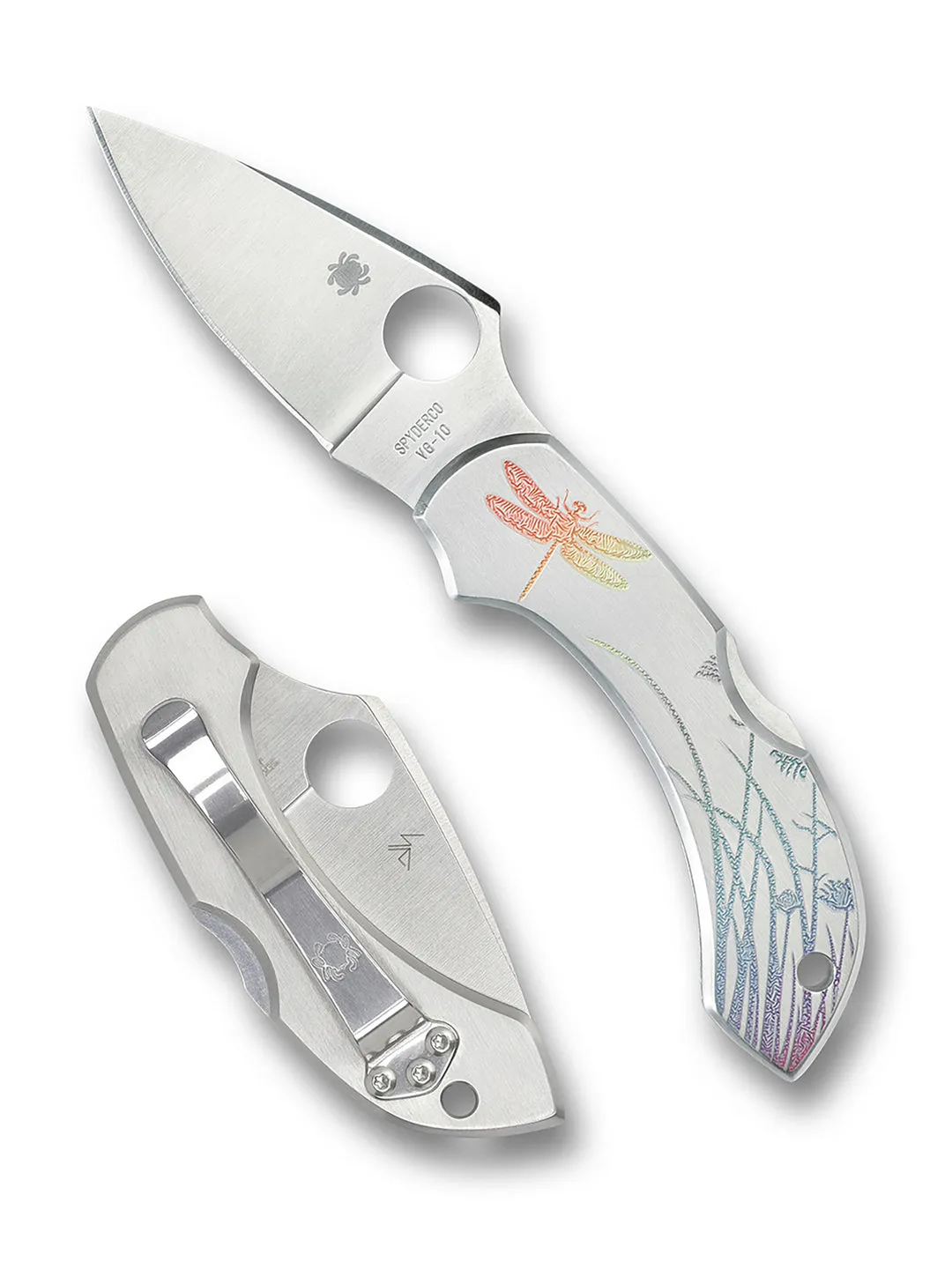 Купить Складной нож SPYDERCO Мод. DRAGONFLY SS TATTOO в Алматы — магазин Korgan Center | Казахстан | Доставка во все регионы