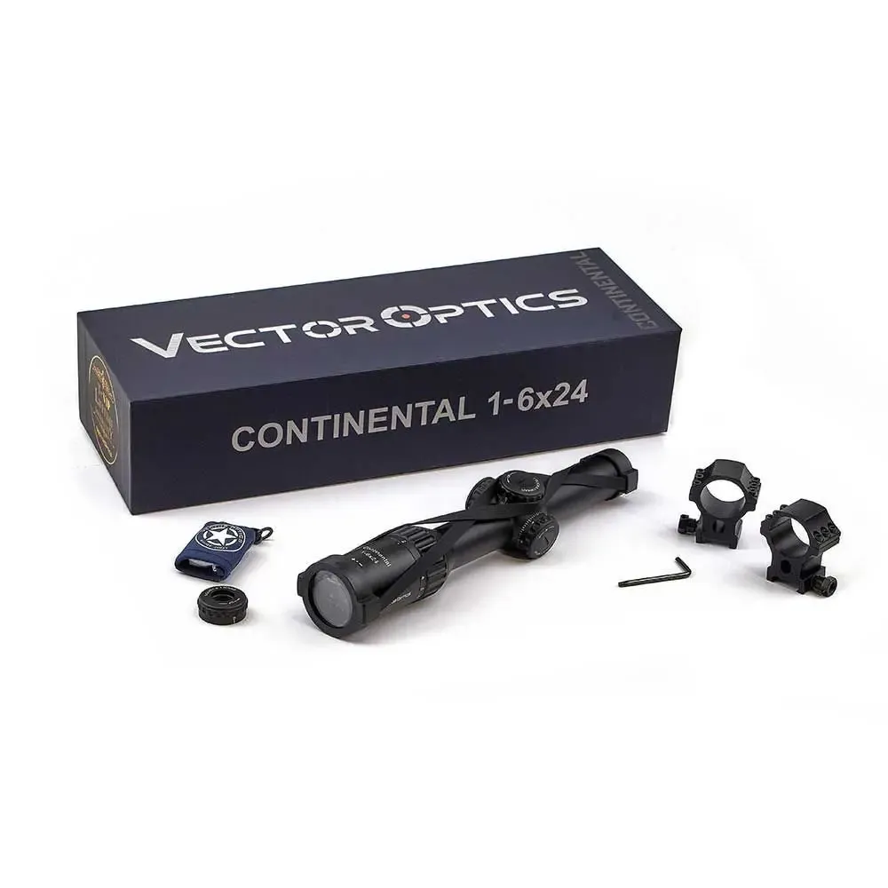 Оптический прицел VECTOR OPTICS Мод. CONTINENTAL TACTICAL 1-6x24 SFP для охоты в Алматы, Казахстан